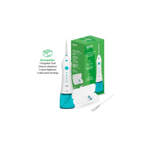  Irrigador Oral Clearpik Portable 200ml Recarregável Multi Saúde - HC036