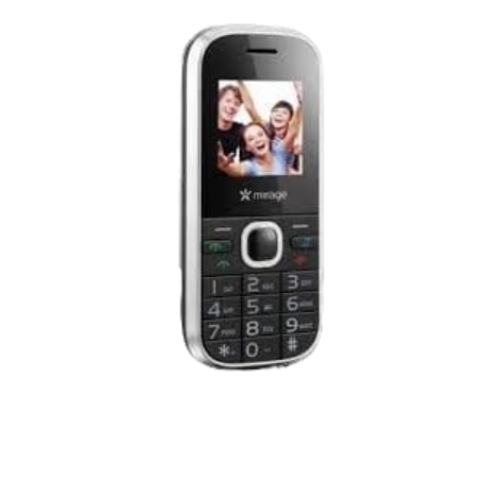 P3112 - CELULAR DESBLOQUEADO 2 CHIPS (DUAL CHIP), CAMERA, MP3 PLAYER, RADIO FM MIRAGE POP PRATA