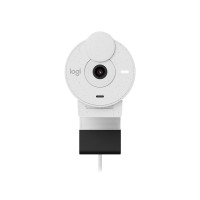 Webcam Logitech Brio 300 Branco Full HD - 960-001440