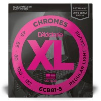 Encordoamento Baixo 5C 45-132 D Addario XL Chromes ECB81-5