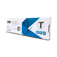 Suporte de Teto de TV de 13 a 55 polegadas 360 graus c/ 3 niveis de movimento PQST-AT55T Proeletronic