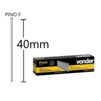 Pino 40mm PPV-40, Caixa com 2.500 peças, Vonder 2898000040
