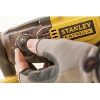 Martelete Perfurador/ Rompedor SDS-PLUS 1.5J 20V com 2 Baterias 20V 2.0Ah Carregador Bivolt e Maleta - STANLEY-SBR20D2K