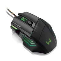 Warrior Rayner Mouse Gamer 3200dpi 7 Botoes Multilaser - MO207
