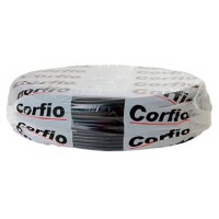 Cabo Flexivel 2,5mm Rolo 100m Preto Corfio