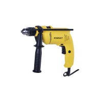 Kit Furadeira de Impacto 1/2 Pol. 600W c/ Vel Variável e Reversível com 20 Brocas - STANLEY - SDH600G20B2 220V