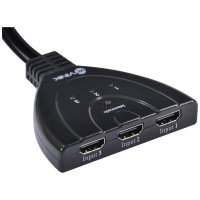 Switch HDMI 3 Entradas e  1 Saida 1.3V com suporte 3D e 1080P
