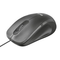 Mouse c/ Fio 20404 Ivero Compacto e Ergonomico Optico Preto 1000 Dpi Usb
