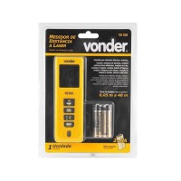 Trena a Laser Vonder 3820040000 Medidor De Distancia  a Laser 40m