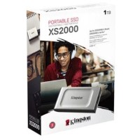 SSD Externo Kingston Portátil 1TB USB 3.2 - SXS20001000Gi