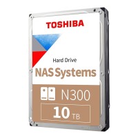 HD Interno Toshiba 10TB 3,5' N300 NAS HDWG11AXZSTAI