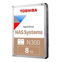 HD Interno Toshiba 8TB 3,5' N300 NAS HDWG480XZSTAI