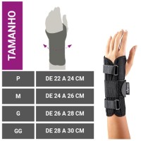Ortese Comfort Air sem Polegar Esq Preto M Hidrolight OR1026B_2