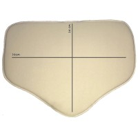 Placa Abdominal Rígida Pós Cirúrgica Para Reduçao de Seroma Chocolate Tam Un 90010 New Form