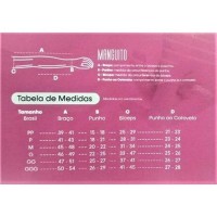 Manguito Longo com Protecao UV Preto GG New Form 81002