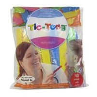 Abaixador de Lingua Plastico Com Sabor Animal Jr Tic-Tong pct 40un