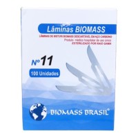 Lamina de Bisturi N.11 CX C/100un Biomass