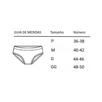 Cueca Para Hernia Inguinal Dupla M - Preta - Ortocenter