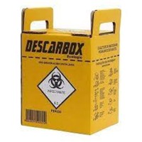 Caixa Coletora Residuos Perfurocortantes Descarbox 3L