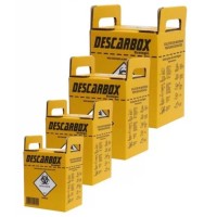 Caixa Coletora Residuos Perfurocortantes Descarbox 3L