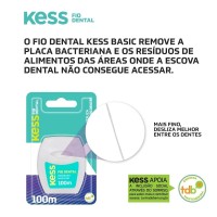 Fio Dental Basic (Mais Fino) 100M Kess 2003