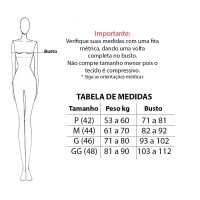 Sutia Reforçado Pos Cirurgico Mamoplastia Chocolate GG 60107 New Form