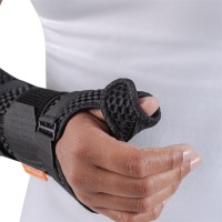 Ortese Comfort Air Longa Com Polegar Esq Preto P Hidrolight OR1024B