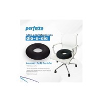 Assento Soft Padrao Latex Redondo com Orificio Perfetto