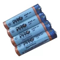 Pilha Comum com Zinco AAA Pack com 4 unidades - PQPC-AAA4 Proeletronic