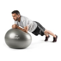 Bola de Exercicios Cinza 75CM Hidrolight FL13C