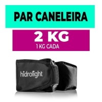Caneleira Peso Kit 2KG (2 UN 1kg) Hidrolight ID1732
