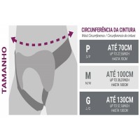 Cinta Para Hernia Inguinal Dupla M Hidrolight