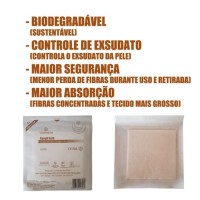 Curativo Alginato Calcio Kangli Sorb 10,0 x 10,0cm 1un Vita Medical