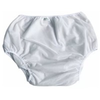 Calça Plastica Luxo Sem Botao (Branco) Tam PP 36/38 - Senior Care