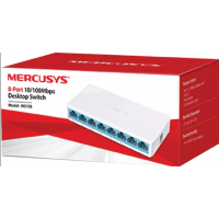 Switch de Mesa Mercusys 8 Portas 10/100MBPS MS108